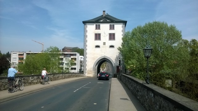 De brugpoort in Limburg a/d Lahn